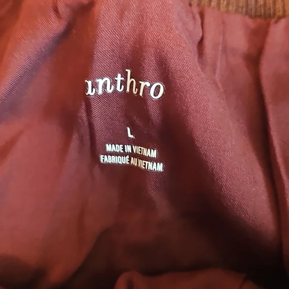 Anthropologie Dropped Yoke-Waist Maxi Skirt Cocoa Brown Sheer Layer Lined - Picture 7 of 7